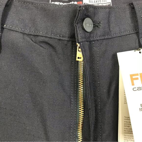 CARHARTT Flame-Resistant Pant Men 34X34 Force® Relaxed Ripstop Utility Work NWT - Picture 6 of 12